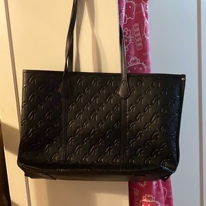 Black glamaholic sleek tote